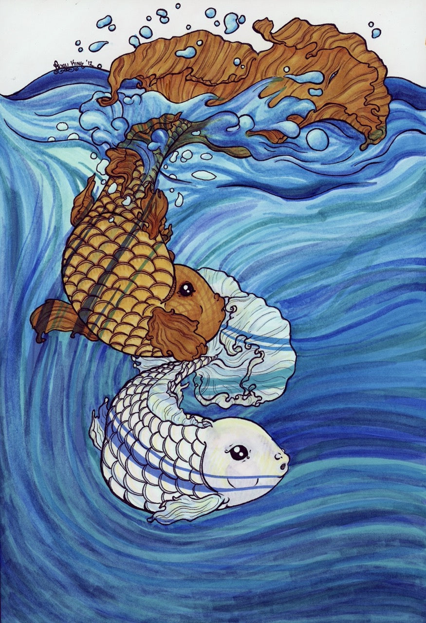 Cards - Swimming in the Waters of Life