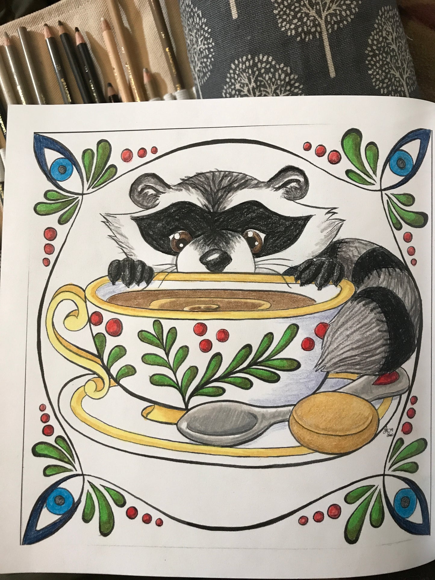 Colouring Book - Woodland Tea Party 1st Edition